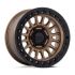 KMC KM552 IMS MATTE BRONZE W GLOSS BLACK LIP 8x180 18R 9 124.2 18