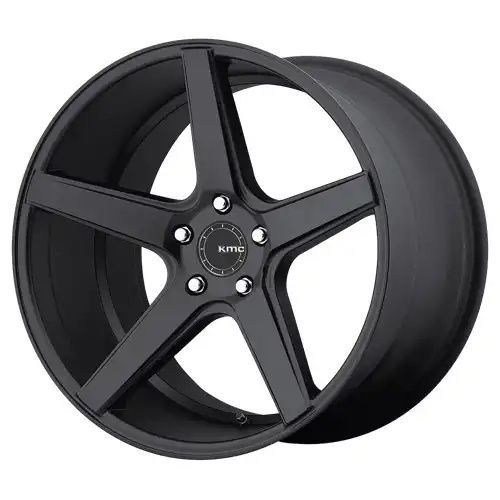 KMC KM685 DISTRICT SATIN BLACK 5x115 22R 10.5 72.56 20