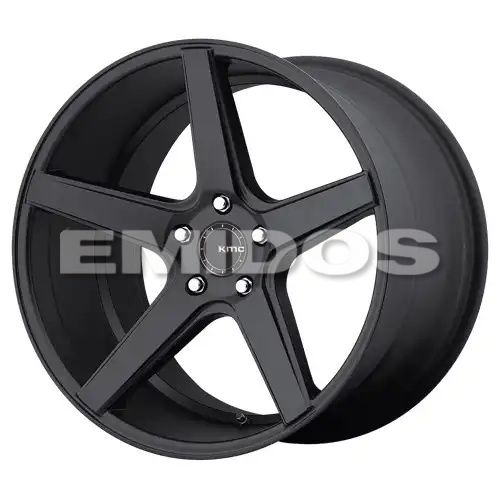 KMC KM685 DISTRICT SATIN BLACK 5x120 22R 10.5 74.1 20