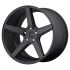 KMC KM685 DISTRICT SATIN BLACK 5x120 22R 9 74.1 15