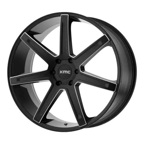 KMC KM700 REVERT SATIN BLACK MILLED 6x120 20R 9 66.9 15