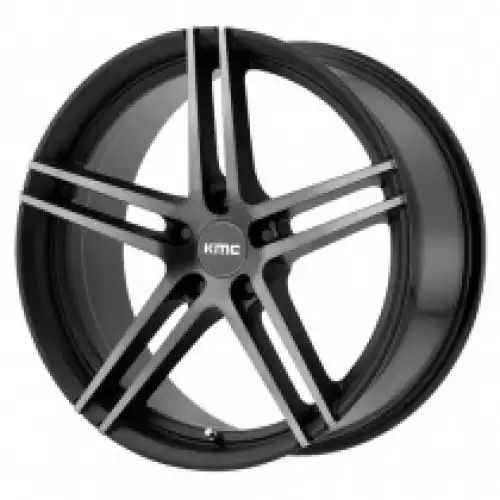 KMC KM703 MONOPHONIC SATIN BLACK W/ TITANIUM BLACK FACE 5x112 20R 10 66.56 45