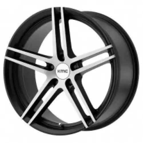 KMC KM703 MONOPHONIC SATIN BLACK BRUSHED 5x112 19R 9.5 66.56 35