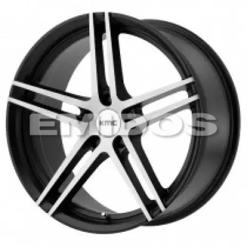 KMC KM703 MONOPHONIC SATIN BLACK BRUSHED 5x112 19R 9.5 66.56 35