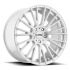 KMC KM706 IMPACT BRUSHED SILVER 5x112 20R 8.5 66.56 25