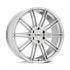 KMC KM707 CHANNEL BRUSHED SILVER 5x120 20R 9 74.1 30