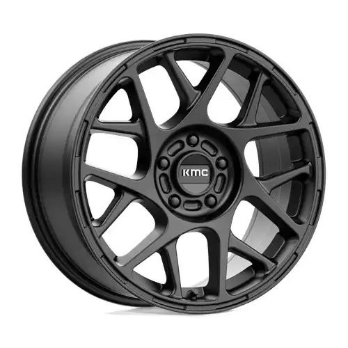 KMC KM708 BULLY SATIN BLACK 5x114.3 17R 7.5 60.06 38