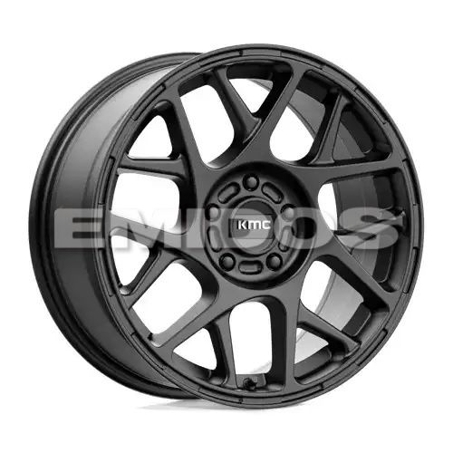 KMC KM708 BULLY SATIN BLACK 5x114.3 17R 7.5 60.06 38