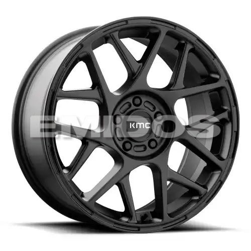 KMC KM708 BULLY SATIN BLACK 5x114.3 18R 8 72.56 38