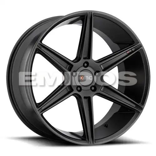 KMC KM711 PRISM SATIN BLACK 5x120 22R 10.5 74.1 40