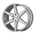 KMC KM712 PRISM TRUCK BRUSHED SILVER 5x127 20R 9 71.5 30