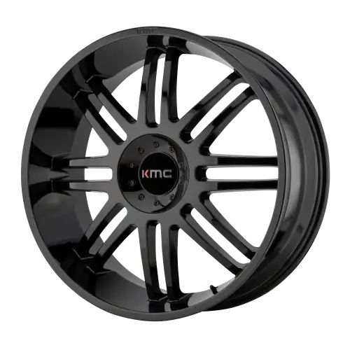 KMC KM714 REGULATOR GLOSS BLACK 5x114.3/120 22R 9.5 74.1 30