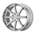 KMC KM715 REVERB BRUSHED SILVER W/ CHROME LIP 5x127 20R 9 71.5 30