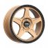 KMC KM721 ALPINE MATTE BRONZE W/ BLACK LIP 5x114.3 18R 8 72.56 38