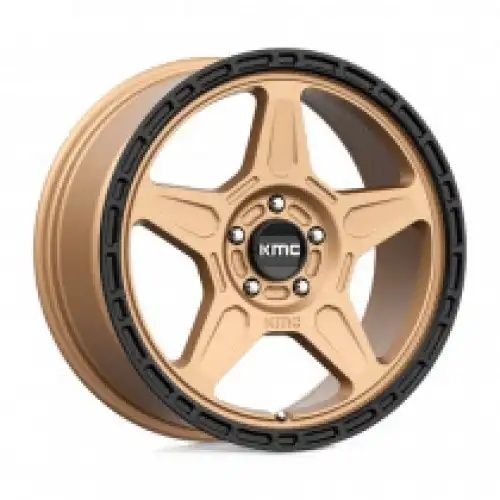 KMC KM721 ALPINE MATTE BRONZE W/ BLACK LIP 5x108 18R 8 72.56 38