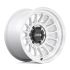 KMC KM724 IMPACT OL SILVER MACHINED 5x127 17R 9 71.5 -12