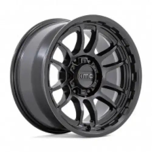 KMC KM727 WRATH SATIN BLACK 6x139.7 17R 8.5 106.1 BNK