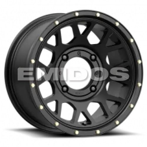 KMC KS135 GRENADE SATIN BLACK 4x137 14R 7 112.1 10