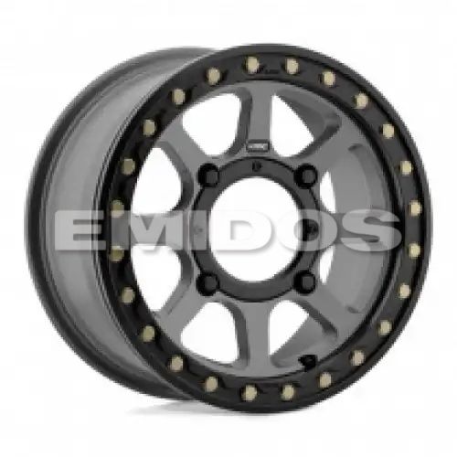 KMC KS234 ADDICT 2 BEADLOCK SATIN GRAY 4x137 15R 6 112.1 38