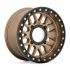 KMC KS235 GRENADE BEADLOCK SATIN BRONZE 4x137 15R 6 112.1 38