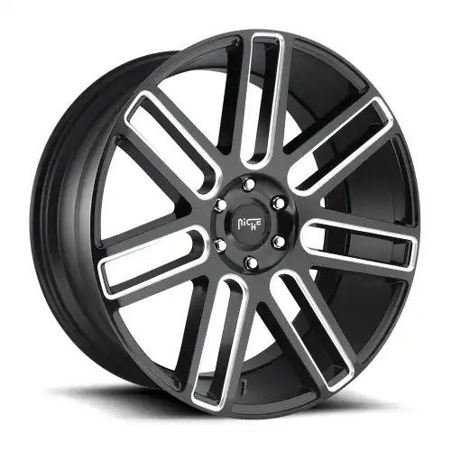 Niche M096 ELAN MATTE BLACK MILLED 5x139.7 20R 9 78.1 25