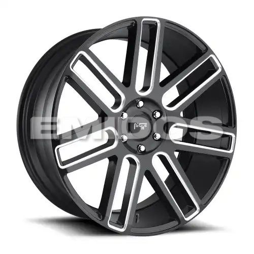 Niche M096 ELAN MATTE BLACK MILLED 6x139.7 22R 9.5 78.1 30