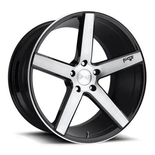 Niche M124 MILAN GLOSS BLACK BRUSHED 5x114.3 17R 8 72.56 40