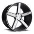 Niche M124 MILAN GLOSS BLACK BRUSHED 5x112 19R 8.5 66.56 42