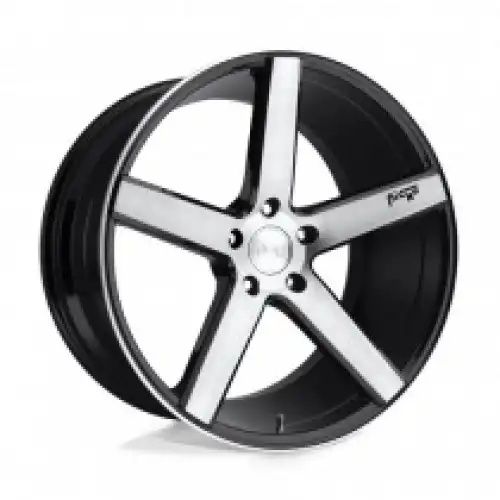 Niche M124 MILAN GLOSS BLACK BRUSHED 5x120 20R 8.5 72.56 35