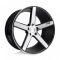 Niche M124 MILAN GLOSS BLACK BRUSHED 5x112 20R 8.5 66.56 34