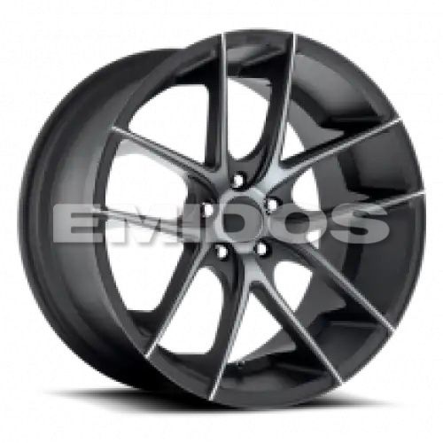 Niche M130 TARGA MATTE BLACK DOUBLE DARK TINT 5x112 19R 8.5 66.56 34