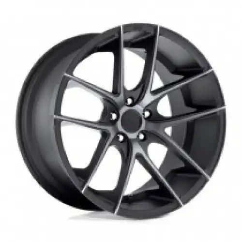 Niche M130 TARGA MATTE BLACK DOUBLE DARK TINT 5x130 20R 10.5 71.5 40