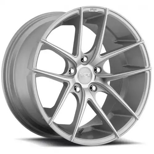 Niche M131 TARGA GLOSS SILVER MACHINED 5x120 19R 9.5 72.56 35