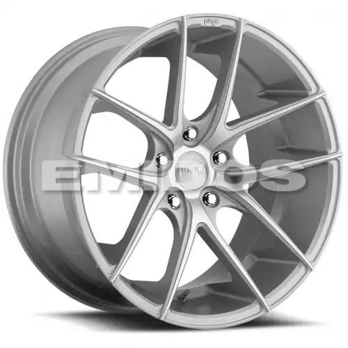 Niche M131 TARGA GLOSS SILVER MACHINED 5x112 20R 8.5 66.56 42