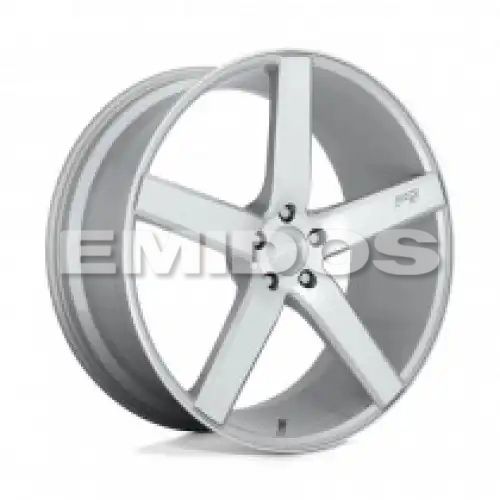 Niche M135 MILAN GLOSS SILVER MACHINED 5x114.3 18R 8 72.56 40