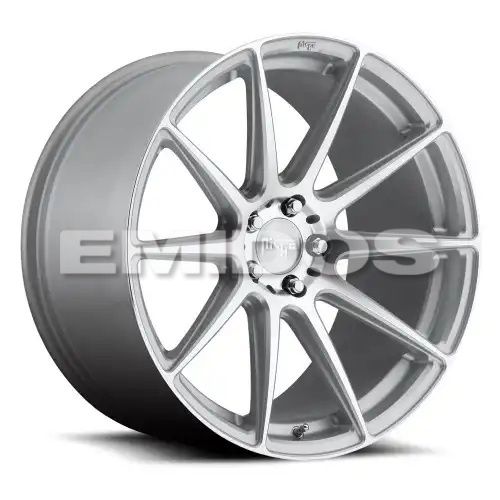 Niche M146 ESSEN GLOSS SILVER MACHINED 5x120 18R 8 72.56 40