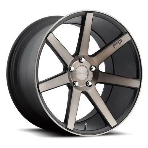 Niche M150 VERONA MATTE BLACK MACHINED 5x112 17R 8 66.56 40
