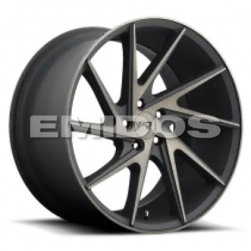 Niche M163 INVERT MATTE BLACK MACHINED RING 5x114.3 20R 10.5 72.56 45