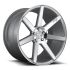 Niche M179 VERONA GLOSS SILVER MACHINED 5x120 19R 8.5 72.56 35
