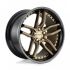 Niche M195 METHOS MATTE BRONZE BLACK BEAD RING 5x115 20R 9 71.5 18