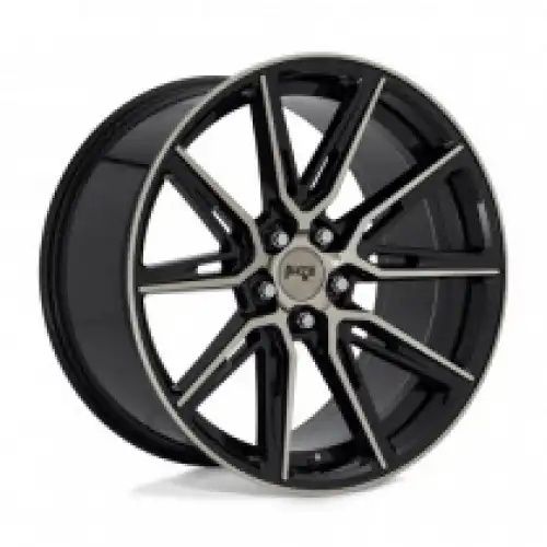 Niche M219 GEMELLO GLOSS MACHINED DOUBLE DARK TINT 5x112 20R 10.5 66.56 40