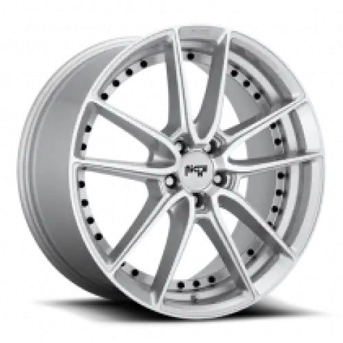 Niche M221 DFS GLOSS SILVER MACHINED 5x112 19R 9.5 66.56 48