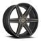 Niche M236 CARINA MATTE MACHINED DOUBLE DARK TINT 5x112 20R 9 66.56 38