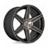 Niche M236 CARINA MATTE MACHINED DOUBLE DARK TINT 6x135 24R 10 87.1 30