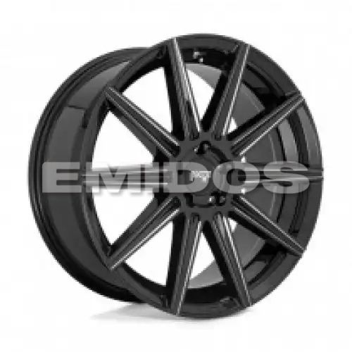 Niche M243 TIFOSI GLOSS BLACK MILLED 5x112 20R 10.5 66.56 40