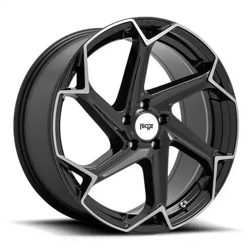 Niche M255 FLASH GLOSS BLACK BRUSHED 5x108 20R 9 63.36 38