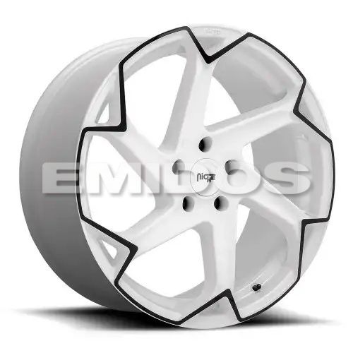Niche M257 FLASH GLOSS WHITE W/ BLACK 5x120 20R 9 72.56 35