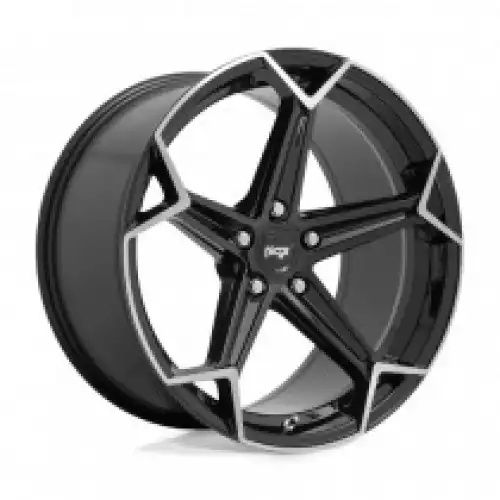 Niche N259 ARROW GLOSS BLACK BRUSHED 5x114.3 20R 9 72.56 35