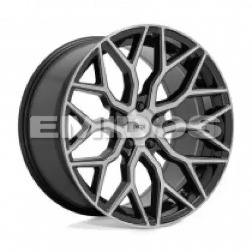 Niche M262 MAZZANTI GLOSS BLACK BRUSHED FACE 5x120 22R 10 72.56 30
