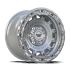 Black Mud M530B Silver Machined Face 6x139.7 17R 8.5 100,1 0